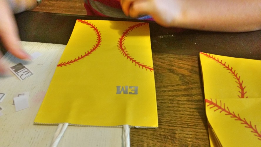 DIY Softball Treat Bags Inspiring Momma