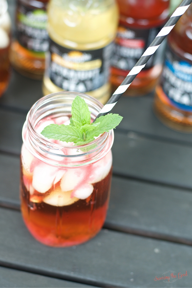 Spring Ideas for drink recipes Rhubarb Iced Tea Recipe